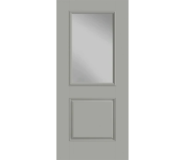 Columbia Half Light 1 Panel Fiberglass Entry Door