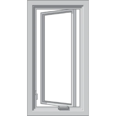 Columbia Pella Hurricane Shield Series Vinyl Casement Window